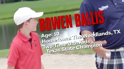 Patrick Reed Battles 10-Year-Old Phenom Bowen Ballis in 5-Round Golf Challenge