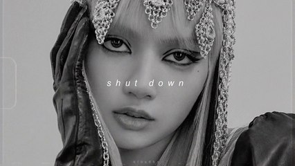 Blackpink - Shut Down Lyrics / Lirik ( slowed  reverb )