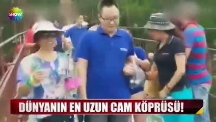 Dünyanın en uzun cam köprüsü
