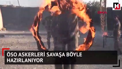 ÖSO askerleri savaşa böyle hazırlanıyor