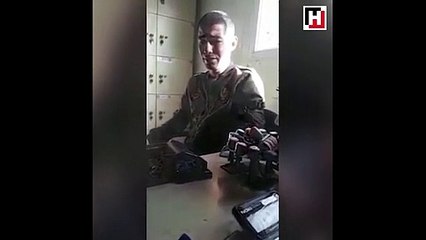 Askere elverişsiz olduğunu öğrenince gözyaşlarına boğuldu