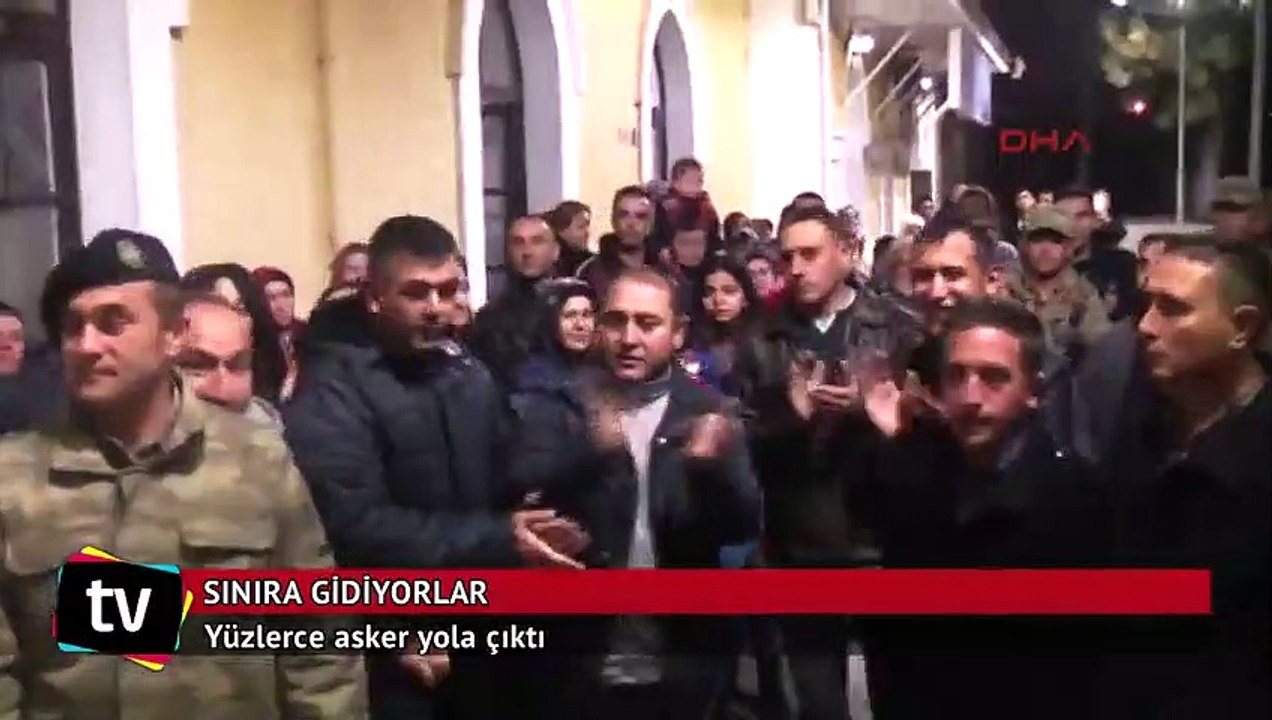 Sınıra gidiyorlar! Yüzlerce asker yola çıktı