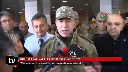 Akar: Mücadelemiz sürmekte, sürmeye de devam edecek