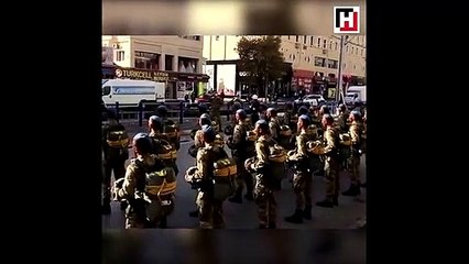 Kayseri 1. Komando Tugayı'nın sokakları inleten andı!