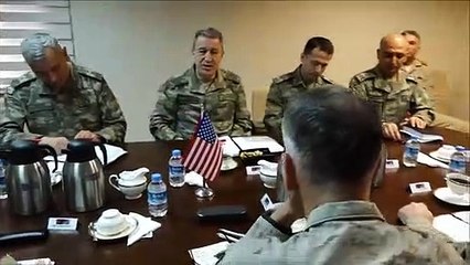 Top Turkish, US soldiers discuss Raqqa operation