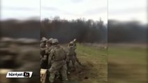 Askerlerin attıkları havan topu önlerine düşerse