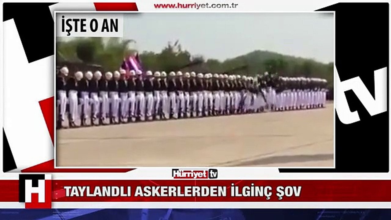 ASKERLERDEN İLGİNÇ ŞOV