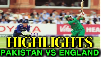 Pakistan Vs England || ODI highlights || sarfaraz Ahmad 100 against England || Pakistan tour England|| full match batting highlights|| Pakistan Vs England one-day international match highlights||