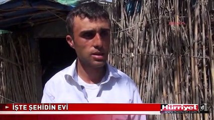 İŞTE ŞEHİT ONBAŞININ EVİ! GÖRENLER BİR KERE DAHA AĞLADI