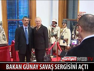 YAŞAYAN,SAVAŞAN OSMANLI VE DİORAMALARI SERGİSİ AÇILDI