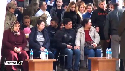 Sur’da şehit olan 3 asker törenle memleketlerine uğurlandı