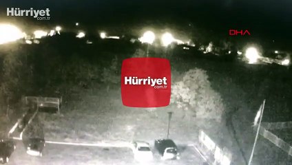 Ukrayna'da askeri uçağın düşme anı kamerada