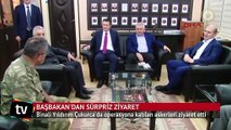 Başbakan Yıldırım operasyona katılan askerleri ziyaret etti