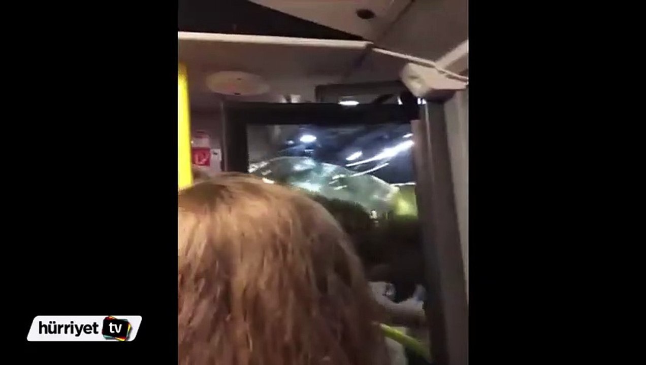 Pes artık! Metrobüse Aslan'la bindiler