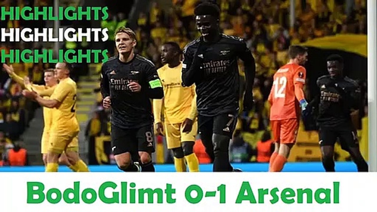 BodoGlimt-vs-Arsenal-0-1-Highlights || Full match highlights || 14th October 2022 || SMD WORLD BD ||
