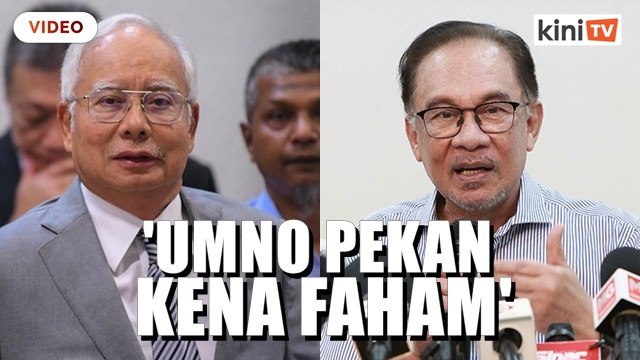 Calon Najib? Beri buku perlembagaan pada Umno Pekan - Anwar