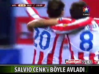 SALVIO CENK'İ BÖYLE AVLADI