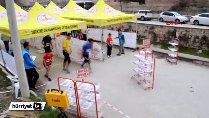 Dünyada ilk atlı oryantiring yarışması Kapadokya'da yapıldı
