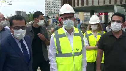 Bakan Kasapoğlu, İstanbul'da yapımı süren tesisleri inceledi