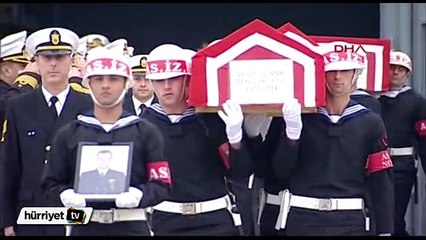 Türkiye şehitlerini böyle uğurladı