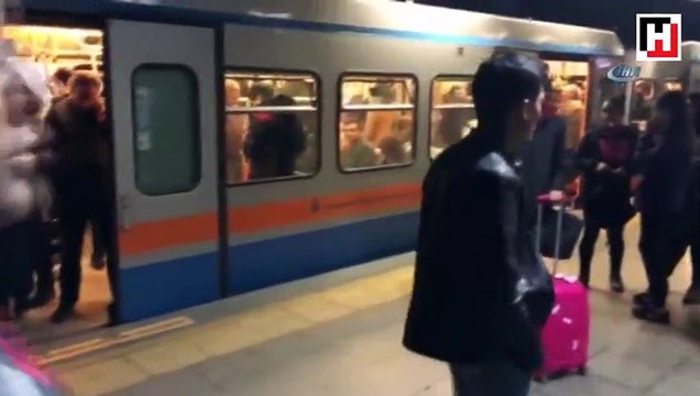 Atatürk Havalimanı yönüne metro seferleri durdu