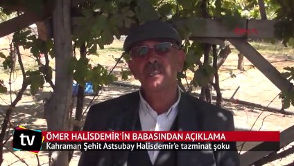 Kahraman Şehit Astsubay Halisdemir’e tazminat şoku