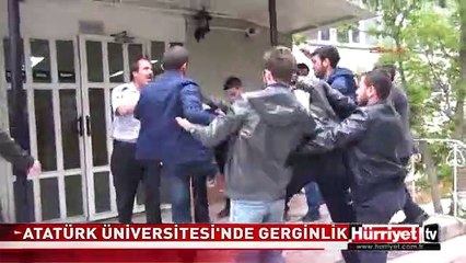 ERZURUM ATATÜRK ÜNİVERSİTESİ'NDE 2 ÖĞRENCİ DÖVÜLDÜ