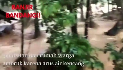 BERITA TERKINI!! Semua terseret arus air
