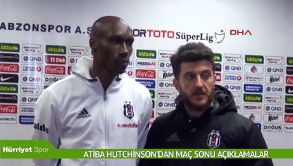 Atiba Hutchinson'dan maç sonu açıklamalar