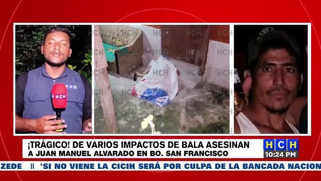 Sujetos armados le quitan la vida a Juan Manuel Alvarado en San Nicolás de Copán