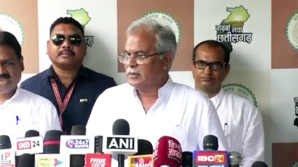 सीएम भूपेश बघेल का जांच एजेंसी पर आरोप, चुनाव तक छत्तसीगढ़ में ही रहेगी ईडी