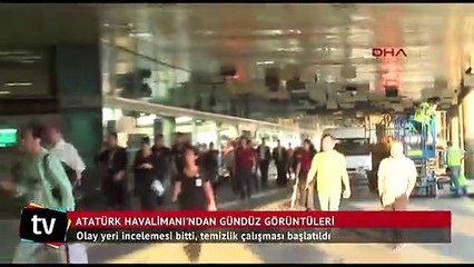 Atatürk Havalimanı'ndan gündüz görüntüleri