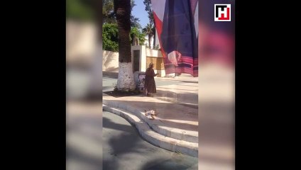 Yaşlı teyzenin Atatürk sevgisi izlenme rekoru kırıyor!