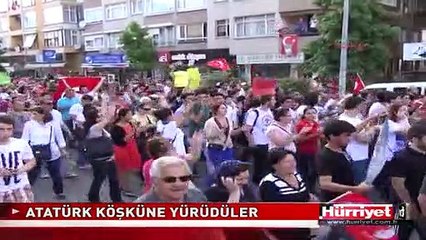 7 BİN KİŞİ ATATÜRK KÖŞKÜNE YÜRÜDÜ! TAKSİM GEZİ PARKI OLAYLARI