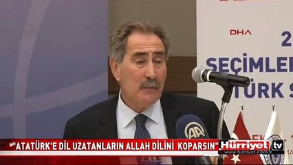 ERTUĞRUL GÜNAY: ATATÜRK'E DİL UZATANIN ALLAH DİLİNİ KOPARSIN