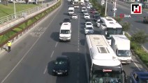 TEKNOFEST nedeniyle Atatürk Havalimanı çevresinde yoğun trafik oluştu