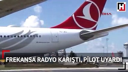 İstanbul semalarında pilot ile kule arasında ilginç diyalog