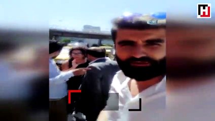 Atatürk Havalimanı’nda Uber ve ticari taksi sürücüsü arasında tehlikeli gerginlik