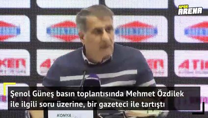 Basın toplantısında gergin anlar! Şenol Güneş...