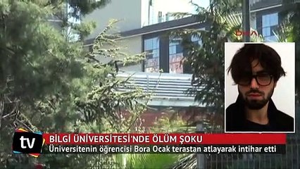 Bilgi Üniversitesi'nde ölüm şoku