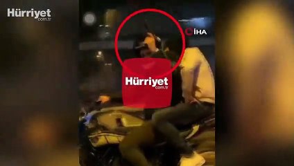 E-5 Karayolu’nda tabancalı maganda dehşeti kamerada