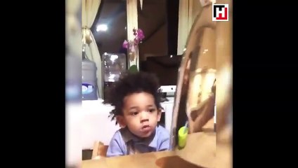 Atiba'nın dünyalar tatlısı oğlu Noah yine işbaşında!