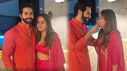 Varun Dhawan Natasha Dalal Karwa Chauth Celebration Full Video Viral | Boldsky *Entertainment