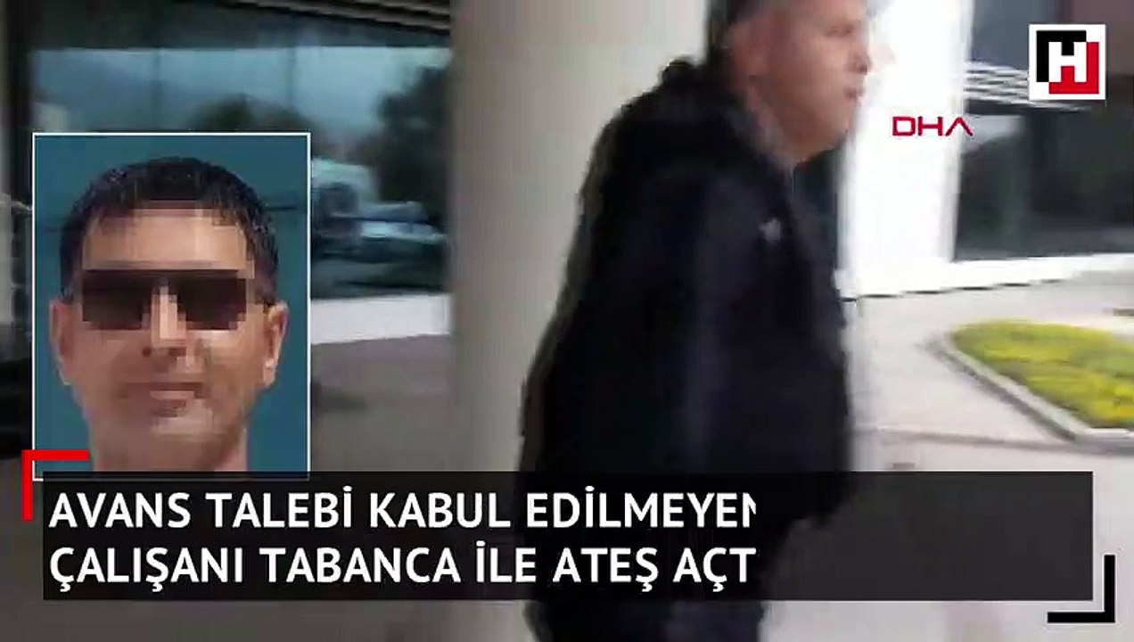 Avans talebi kabul edilmeyen belediye çalışanı tabanca ile ateş açtı
