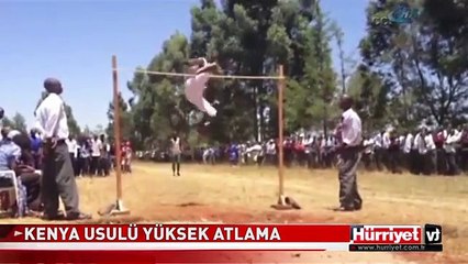 BU DA KENYA USULÜ YÜKSEK ATLAMA