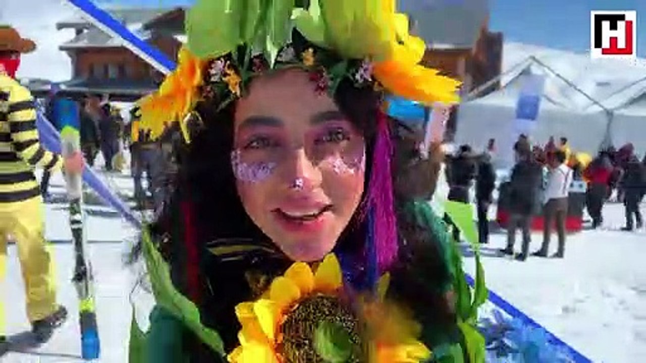 Buz gibi değil buzlu suya atladım