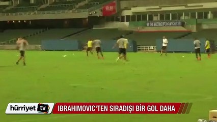 Ibrahimovic'ten sıradışı bir gol daha