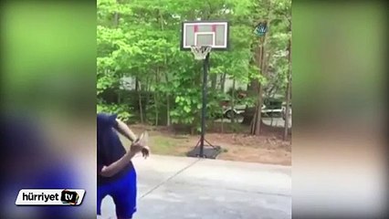 Hava atmak isterken rezil oldu