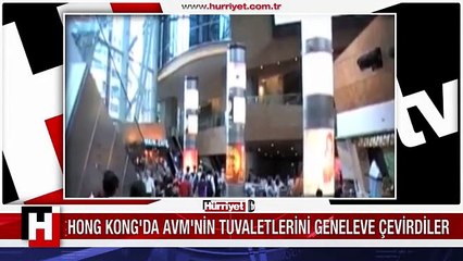 HONG KONG BU OLAYI KONUŞUYOR! AVM'Yİ GENELEVE ÇEVİRDİLER