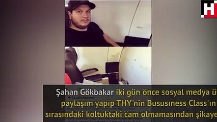 Şahan Gökbakar'ın uçak paylaşımı üzerine THY konuya el attı